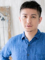 メンズヘア ビーセカンド 草加店(MENS HAIR B-2)&nbsp;社会人黒髪ビジネス束感ベリーショートフェードスタイルZ草加