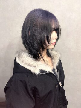 アルレン(Allen) ルーツカラー/ハッシュカット「宇都宮/ブリーチ」