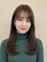 ミー 岡崎(mii)&nbsp;【mii岡崎】透け感上品レイヤーミディ