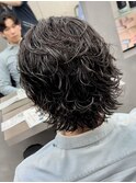 サーフカールニュアンスサーフカールウルフロン毛ミディアム