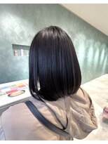 カシータフロル 岐阜店(Casita flor) 【Casita flor岐阜北方】アッシュグレー ナチュラルボブ