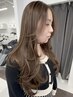 【透明感カラーも◎】似合わせケアカラー+内部補修TR