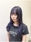 ロングレイヤー/ブロックカラー