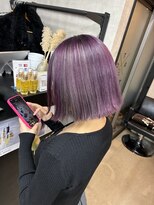 トリコ(ToricO) アンブレラカラー ダブルカラー デザインカラー パープル