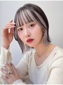 アンブレラカラー/外はねボブ