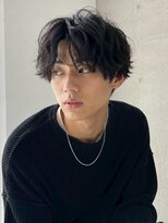 ノア 三宮店(NOA)&nbsp;【NOA】韓国風センターパート×ゆるスパイラルパーマ