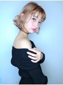 【morio池袋】 ハイトーンシースルーバングタンバルモリ