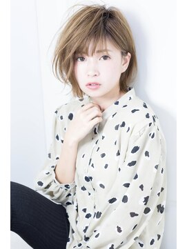 ウナカサ 箕面(unacasa) unacasa★抜け感大人ボブ
