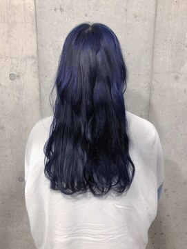 サロンドミルク 原宿(salon de MiLK) アクセントカラーブルー