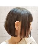 ナチュラル×ミニボブ