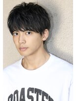 ネイビー(NAVY)&nbsp;カットだけでカッコよく決まる！！ハイスタンダードマッシュ