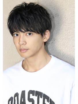 ネイビー(NAVY) カットだけでカッコよく決まる！！ハイスタンダードマッシュ