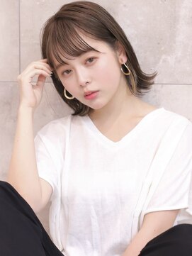 アンド ストーリーズ(&STORIES) ショート/ボブ【外ハネボブ/アッシュブラウン/ネオウルフ】