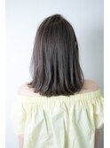 切りっぱなしセミディ