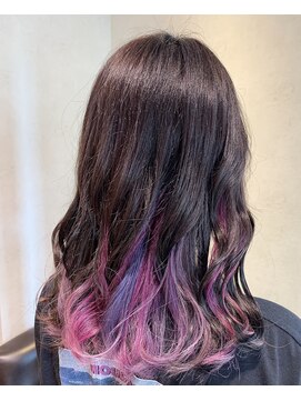 カルテット(Quartett) 【Quartett】ピンク&パープル×インナーカラー