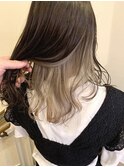 #ダブルカラー#ハイトーンカラー#インナーカラー