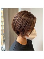 エレノア 梅田店(Eleanor)&nbsp;ハンサムショート×極細ハイライト