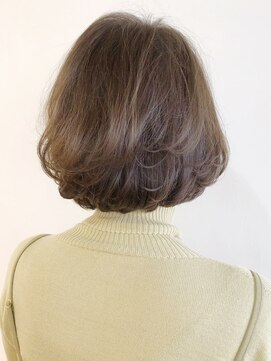 リコ(LIKO) 大人のふんわりミニボブ☆デジタルパーマ/大人ヘア/大人ボブ