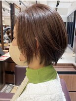 アイフィール アヴェダ 瑞江店(i feel AVEDA)&nbsp;【藤田】髪質改善でつくるショートボブ×ピンクアッシュカラー