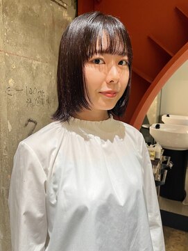 ハマモト 顔まわりほんのりレイヤー