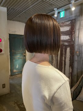 髪質改善と縮毛矯正の専門店 サンティエ(scintiller) イメチェン！ミニボブ