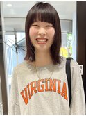 【村上慶登】ブリーチなし 暗めピンクレッドカラー 暖色 20代