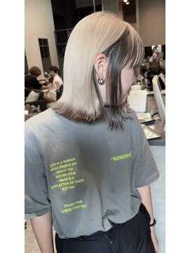 ルーツ(Roots) goro ホワイトカラー　＃ハイトーンカラー