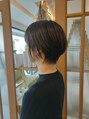 ピーブランズヘアー 大野城コモレビ(P-brandshair onojo Komorebi) どの角度からキレイにみえる大人ショートスタイル。