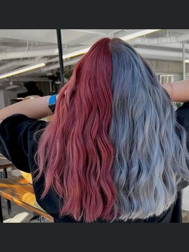 ヘアースペース 練馬店(hair space COCO) ハーフ&ハーフ