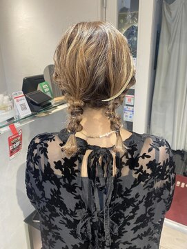 テトラ バイ ネオリーブ 横浜西口店(tetra by neolive) ＊ぽこぽこツインアレンジ＊[横浜/横浜駅]