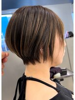 ヴァイス 渋谷店(VAICE) 骨格矯正くびれショート［渋谷/暗髪/黒髪/ブリーチなしカラー］