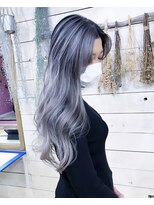 トーク 武庫之荘(TAL'KE)&nbsp;TAL'KE武庫之荘/バレイヤージュ×ホワイトシルバー_259