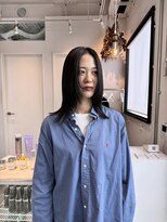 ロカ 表参道(loka)&nbsp;くびれヘア/グレージュ[表参道/ハイライト/ブリーチ]Mai