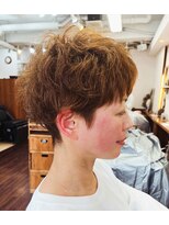 アコット(HAIR SALON ACOT)&nbsp;クセ毛活かしツーブロックショート