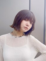 トニーアンドガイ 青山店(TONI & GUY) ニュアンスカラーウェーブヘア外ハネボブ