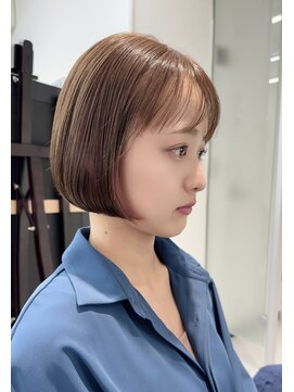 レヴ 草加店(LEV.) 魅力倍増カールセミディシアカラーショートヘア姫カット