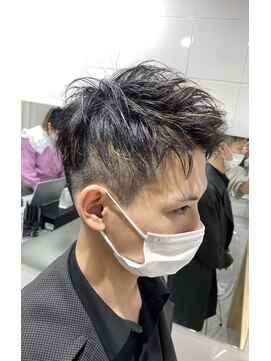 メンズヘアトーキョー 渋谷(MEN'S HAIR TOKYO) アップバング/ショートスタイル