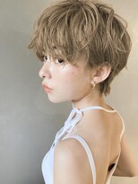 パーク(PARK)&nbsp;【PARK】カーリーマッシュ×クリームベージュ