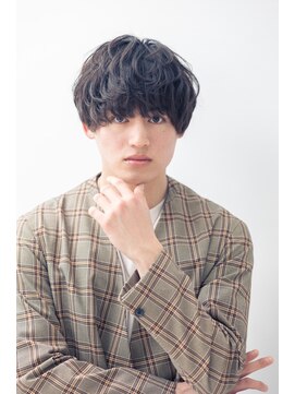 ブリング バイ スノードロップ 吉祥寺(BRING by Snowdrop) ダークアッシュ/アッシュブラック/カルマパーマ/ベリーショート