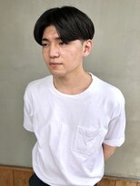 エクファフォーメン(EX-FA FOR MEN)&nbsp;ベリーショート/ダークアッシュ/ニュアンスパーマ/韓国マッシュ