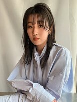 メイカ(MEIKA)&nbsp;【 レイヤースタイル × アッシュオリーブベージュ 】浅野美紀