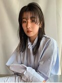 【 レイヤースタイル × アッシュオリーブベージュ 】浅野美紀