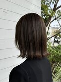 秋色くすみブラウン