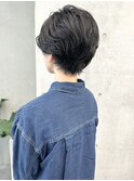 ハンサムショートパーマ