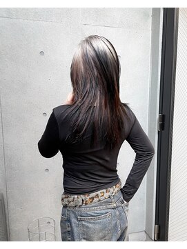 ヴァーディ オモテサンドウ(Vardy omotesando) roots/ルーツカラー シルバー 落とせる黒