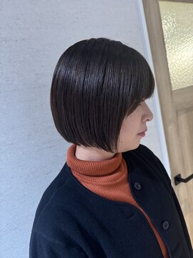 テラスヘアヴィラ 新潟駅南(TERRACEhairVilla) 次世代髪質改善縮毛矯正ボブスタイル