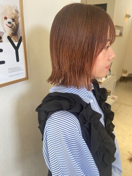 マノンヘアー(manon hair) 切りっぱなしロブ