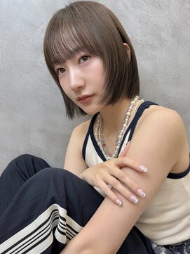 ロンドプロフィール 浦和(Lond profil) ブリーチなしカラー伸ばしかけヘア簡単スタイリング小顔ヘア