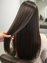 ラ ブレス 梅田茶屋町(LaBless) 髪質に合わせた髪質改善ストレート_艶ロング(梅田)