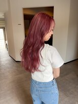 スリーバイザサロン(THREE by the salon)&nbsp;ハイトーンピンク！